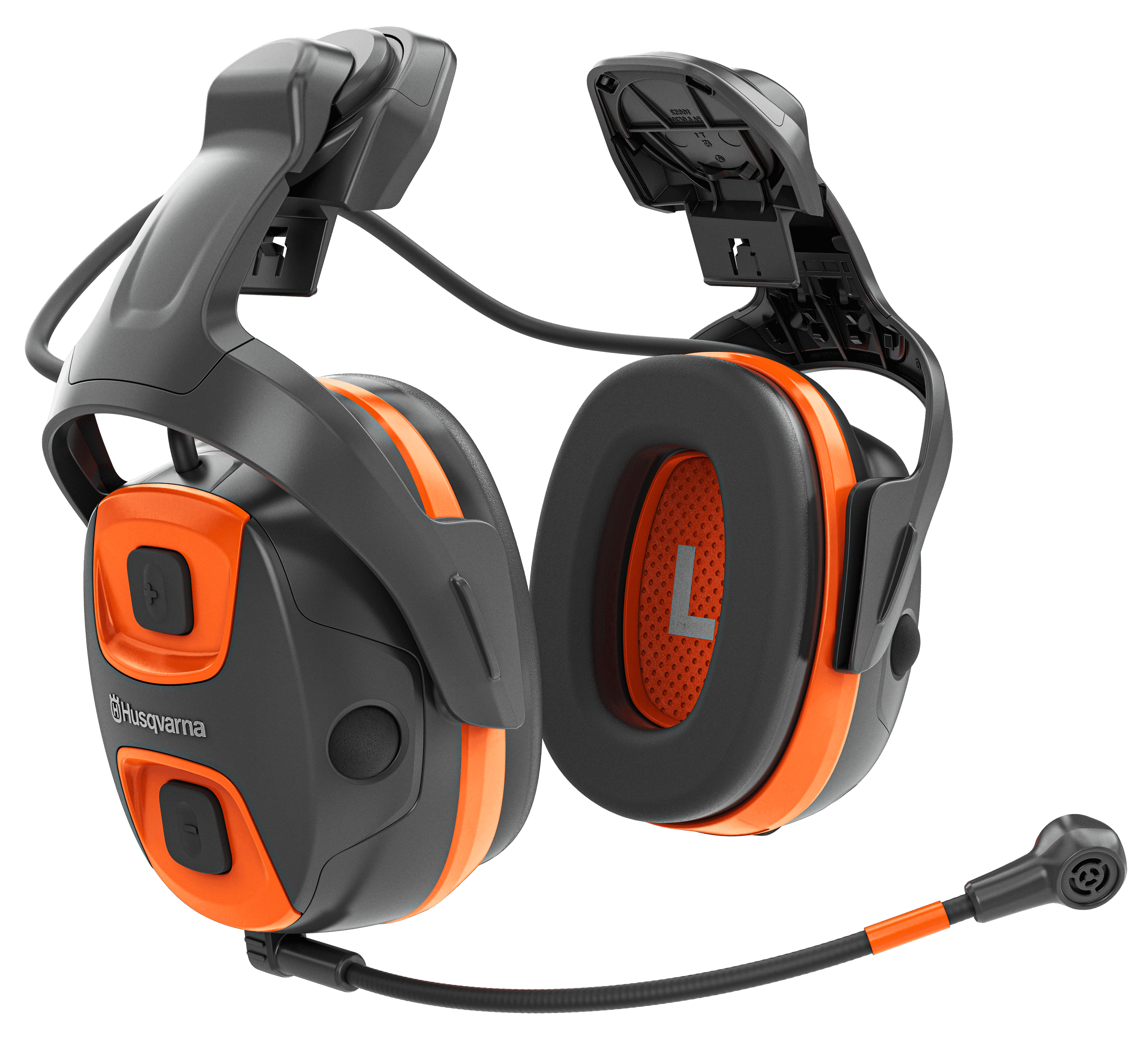 X-SYNC hearing protection, helmet mount