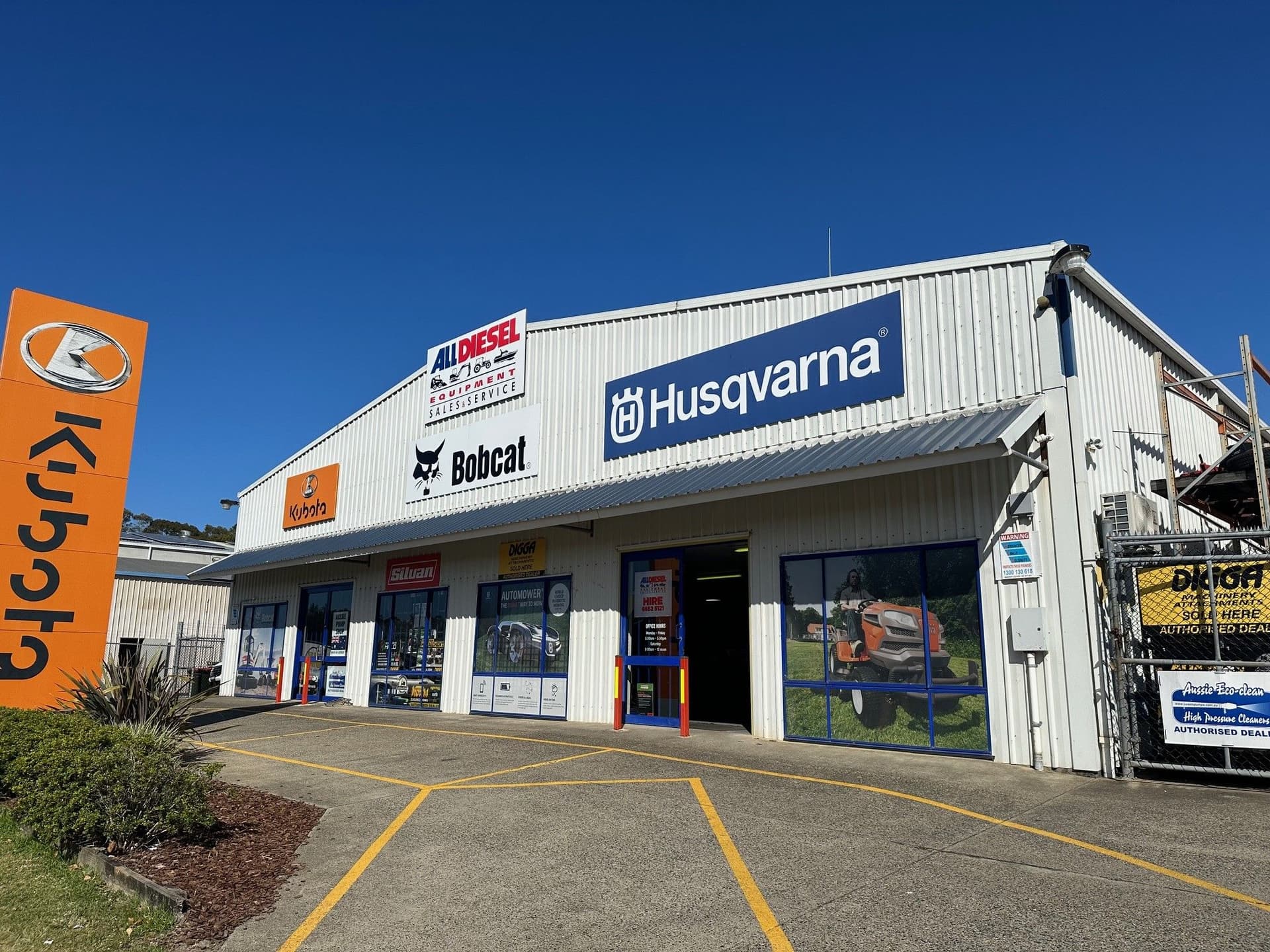 All Diesel Store Exterior